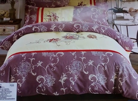 Pościel 160X200cm Haftowana z prześcieradłem
