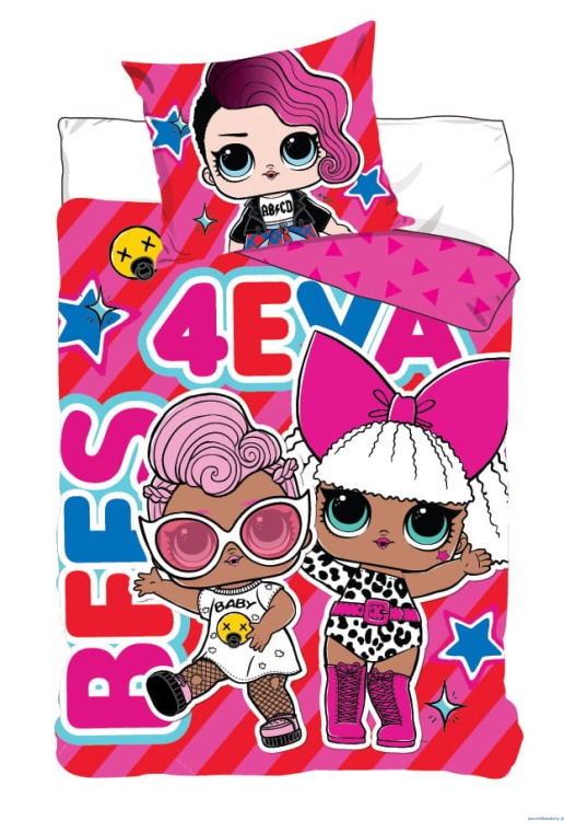 Komplet pościeli dwustronnej LOL 160x200