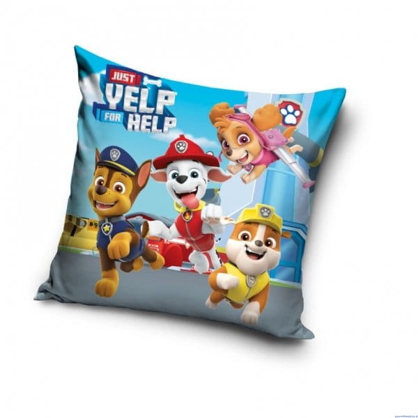 Poszewka 40x40 cm PSI PATROL chase,sky, rable, marschal