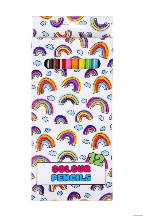 Kredki 6 szt piłkarzyki