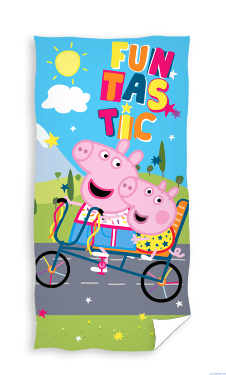 Ręcznik Licencyjny 70x140cm ŚWINKA PEPPA Fantastic  PP204006SIM