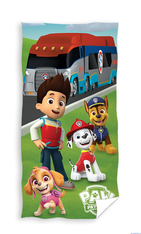 Ręcznik 70x140cm dla dzieci psi patrol licencja PAW PATROL PAw203071 sim.png