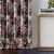 Zasłona peonia gotowa 140x270cm velvetowa na przelotkach
