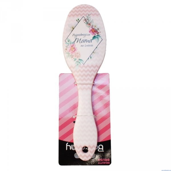 Szczotka do włosów dla mamy napis Najpiękniejsza mama