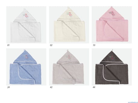 Ręcznik kąpielowy z kapturem dla dziecka 70x140cm