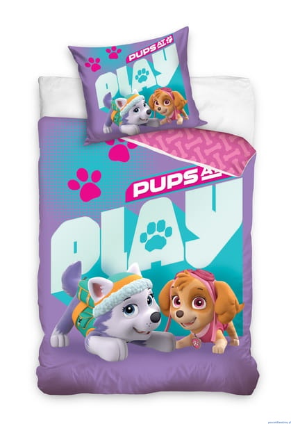Komplet pościeli licencyjnej 140x200xm Paw Patrol Sky Ewerest
