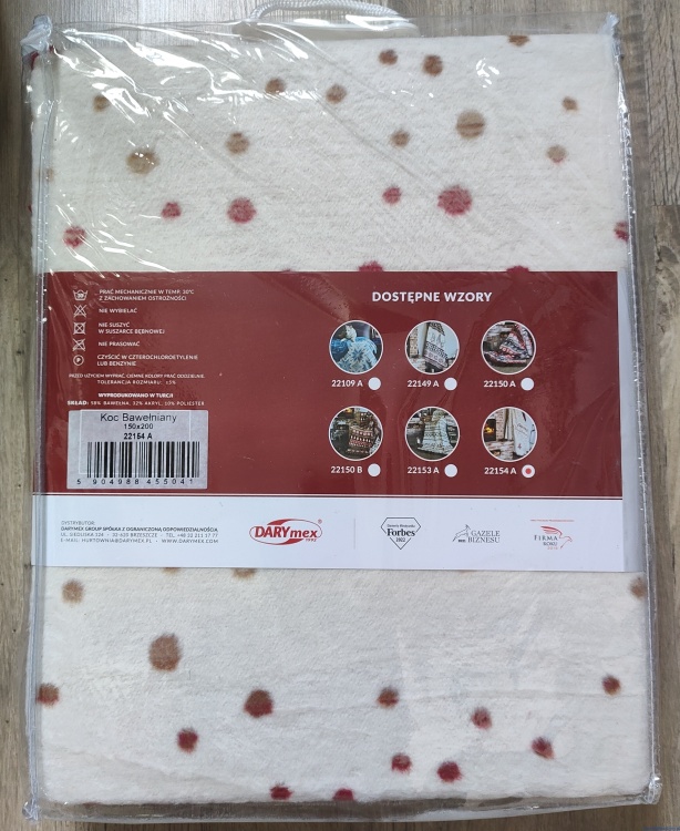 Koc świąteczny 150x200cm gruby narzuta puszysty mieciutki Merry Christmas renifer