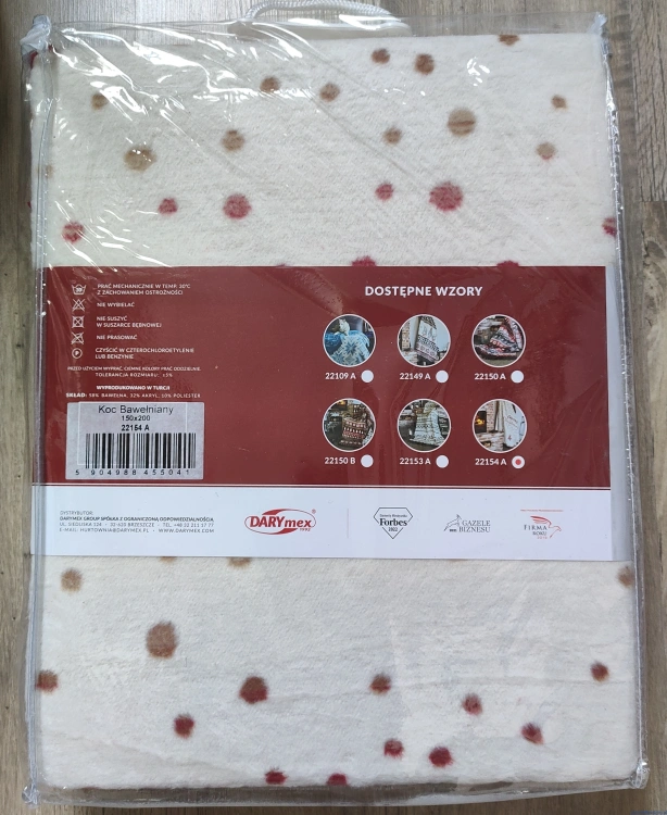 Koc świąteczny 150x200cm gruby narzuta puszysty mieciutki Merry Christmas renifer